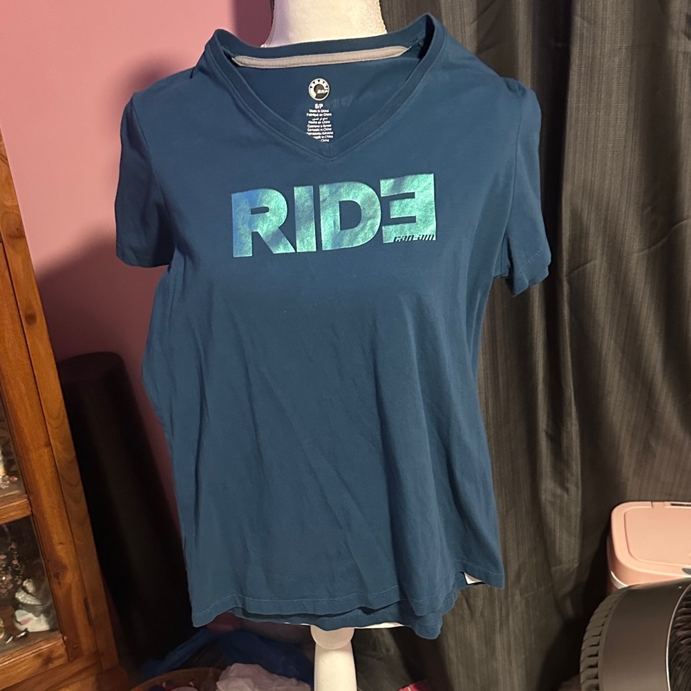 Banana Republic Dark Blue Graphic T-Shirt